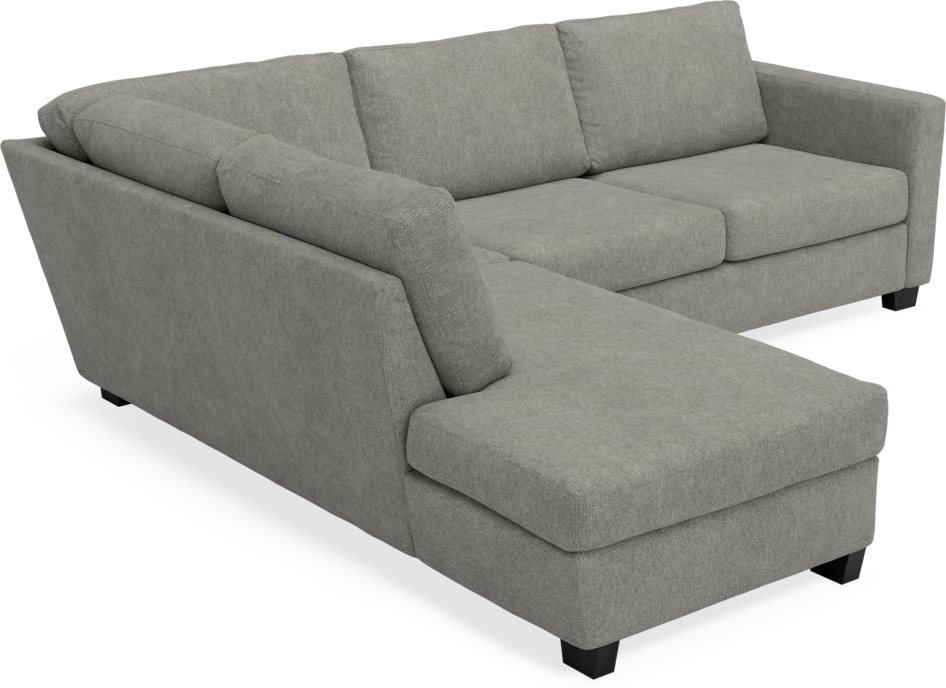 Friday - 2,5-sits soffa med divan vänster - Grå