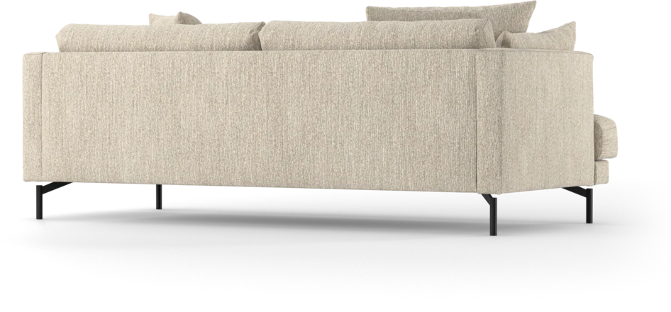 Harper - 3-sits soffa, hel dyna - Beige