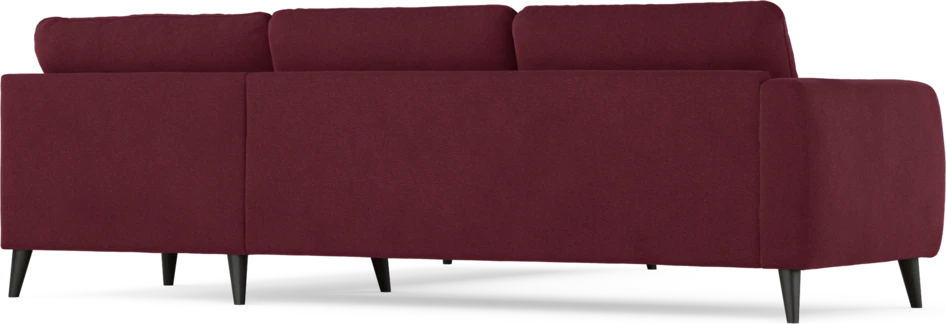 Bridge - Hörnsoffa, 2+2-sits - Röd