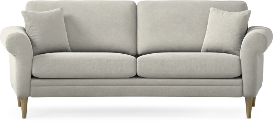 Eden - 2,5-sits soffa svängd - Grå