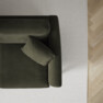 Eden - 2,5-sits soffa med divan - Grön