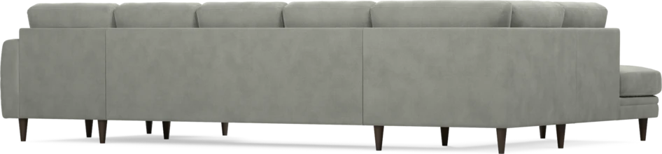 Eden - 3-sits soffa med divan vänster och schäslong höger - Grå