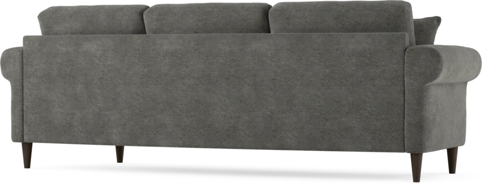 Eden - 3-sits soffa svängd - Grå