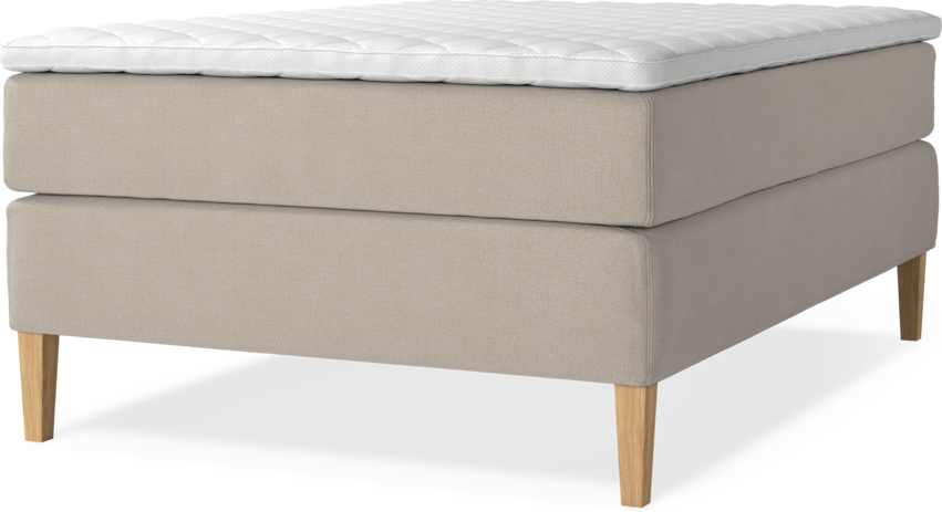 Delux Exclusive - Kontinentalsäng, enkelsäng 140 cm med bäddmadrass