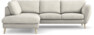 Madison Lux - 2-sits soffa med divan vänster - Vit