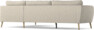 County - 2,5-sits soffa med divan höger - Beige