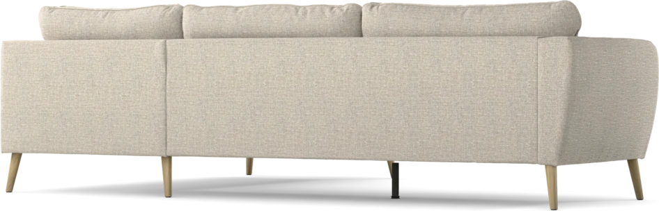 County - 2,5-sits soffa med divan höger - Beige
