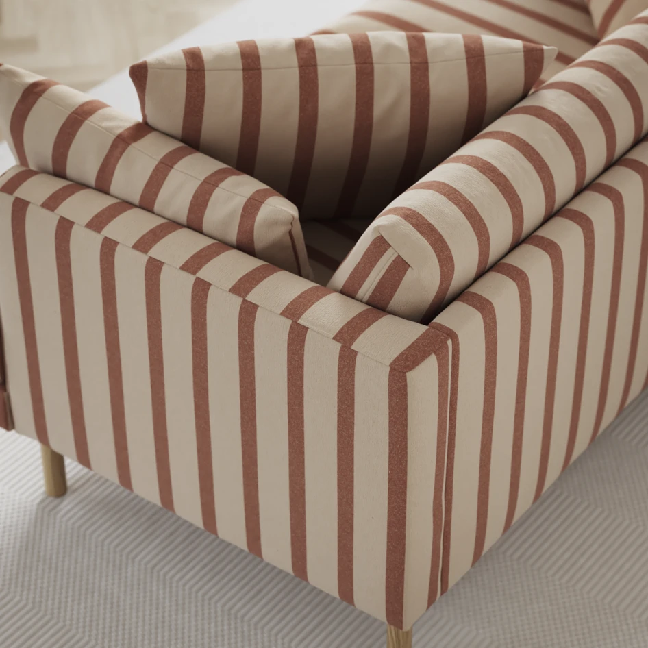 Harper - 3-sits soffa med divan vänster - Flerfärgad