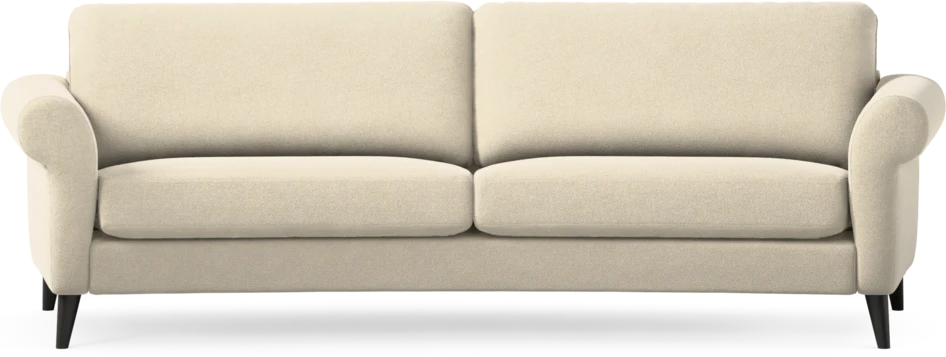 Bridge - 3-sits soffa svängd - Beige