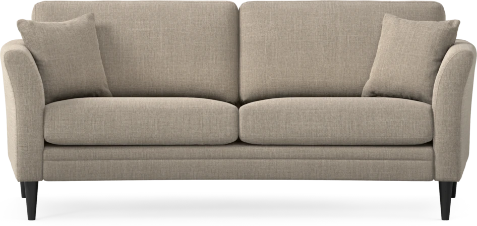 Eden - 2,5-sits soffa svängd - Beige