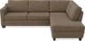 Friday - 2,5-sits soffa med divan höger - Brun