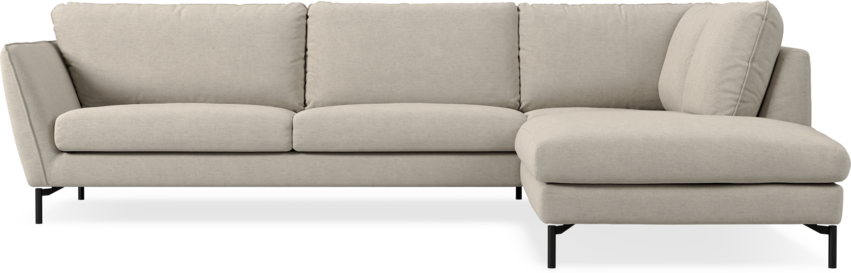 Madison Lux - 3-sits soffa med divan höger - Beige