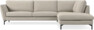 Madison Lux - 3-sits soffa med divan höger - Beige