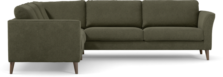 Bridge - Hörnsoffa, 2+3-sits - Grön