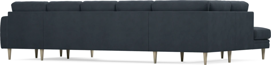 Eden - 3-sits soffa med divan vänster och schäslong höger - Blå
