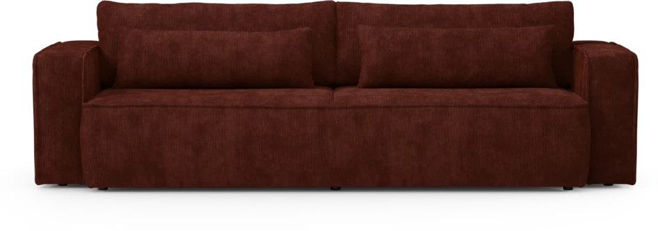 Ide - Bäddsoffa 4-sits - Röd