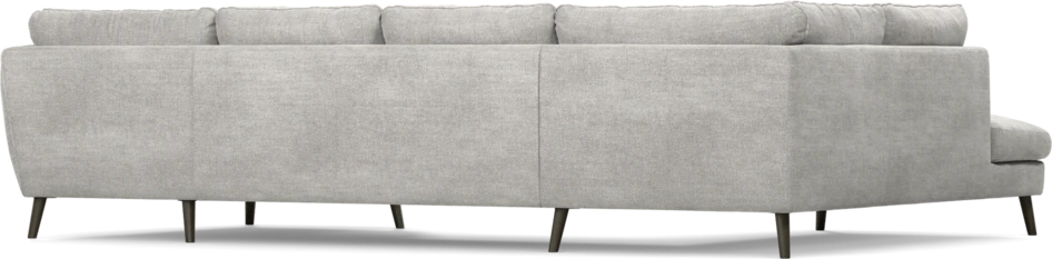 Madison - 2-sits soffa med divan vänster och schäslong höger - Grå