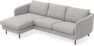 Madison Lux - 2-sits soffa med schäslong vänster - Beige