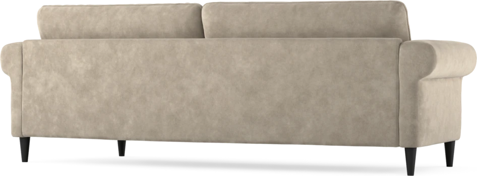 Bridge - 3-sits soffa svängd - Beige