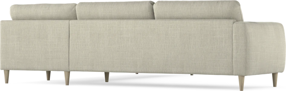 Bridge - Hörnsoffa, 3+3-sits - Beige