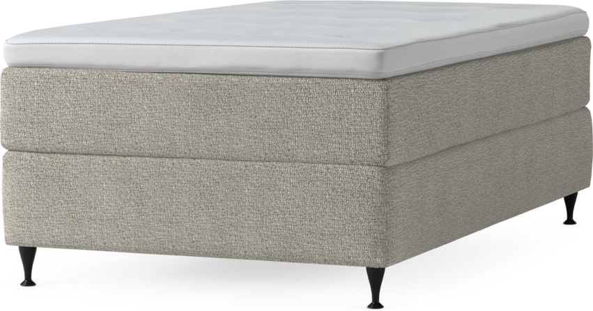 Delux Dream - Kontinentalsäng, enkelsäng 120 cm med bäddmadrass och sängben