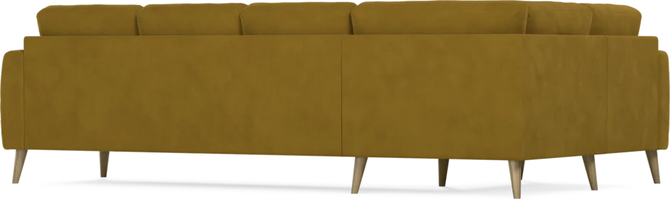 Eden - Hörnsoffa, 1+3-sits - Gul