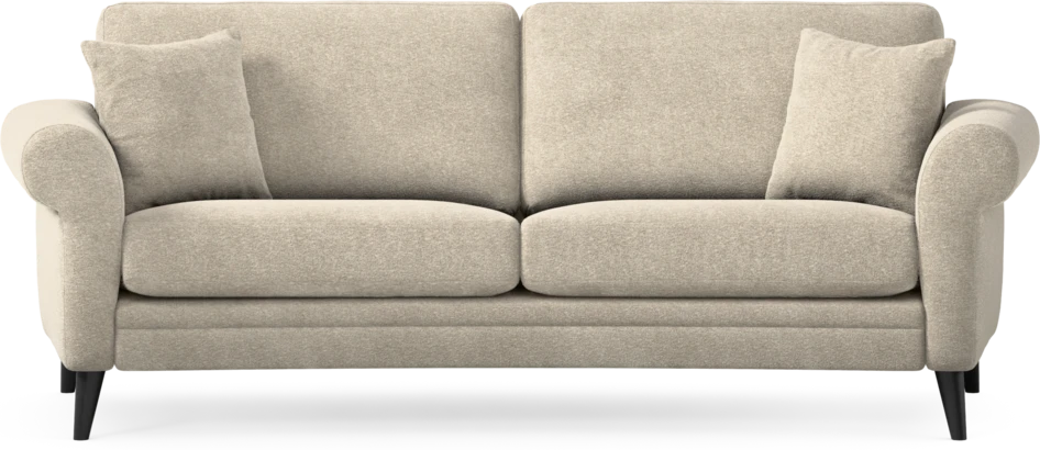 Eden - 2,5-sits soffa svängd - Beige