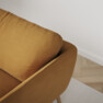 Madison - 3-sits soffa med divan vänster - Gul