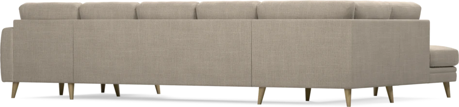 Eden - 3-sits soffa med divan vänster och schäslong höger - Beige