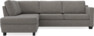 Friday - 2,5-sits soffa med divan vänster - Grå