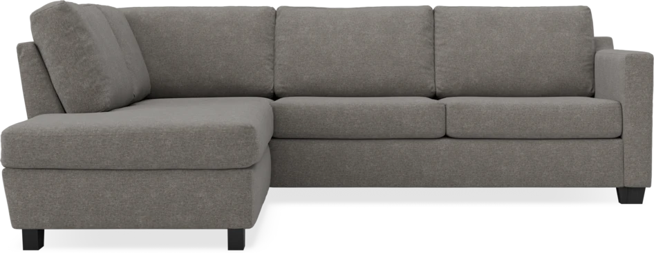 Friday - 2,5-sits soffa med divan vänster - Grå