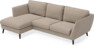 Madison Lux - 2-sits soffa med schäslong vänster - Beige