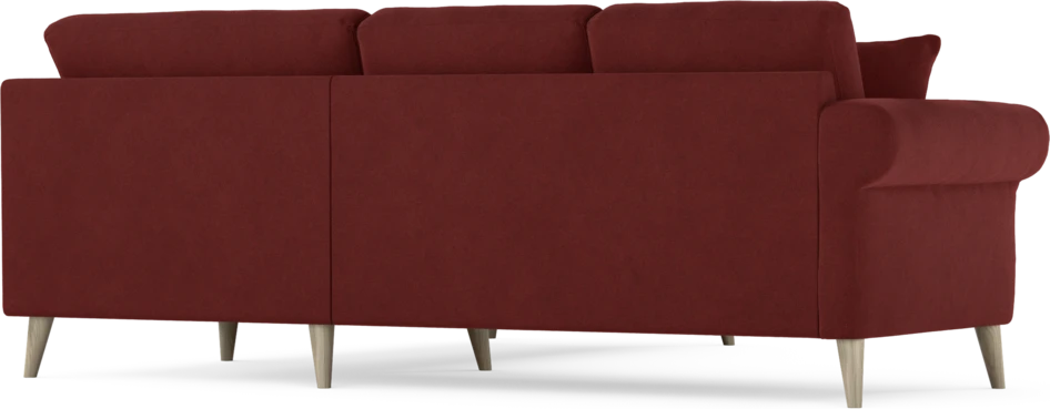 Eden - Hörnsoffa, 2+2-sits - Röd