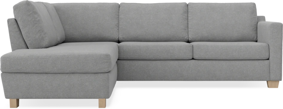 Friday - 2,5-sits soffa med divan vänster - Grå