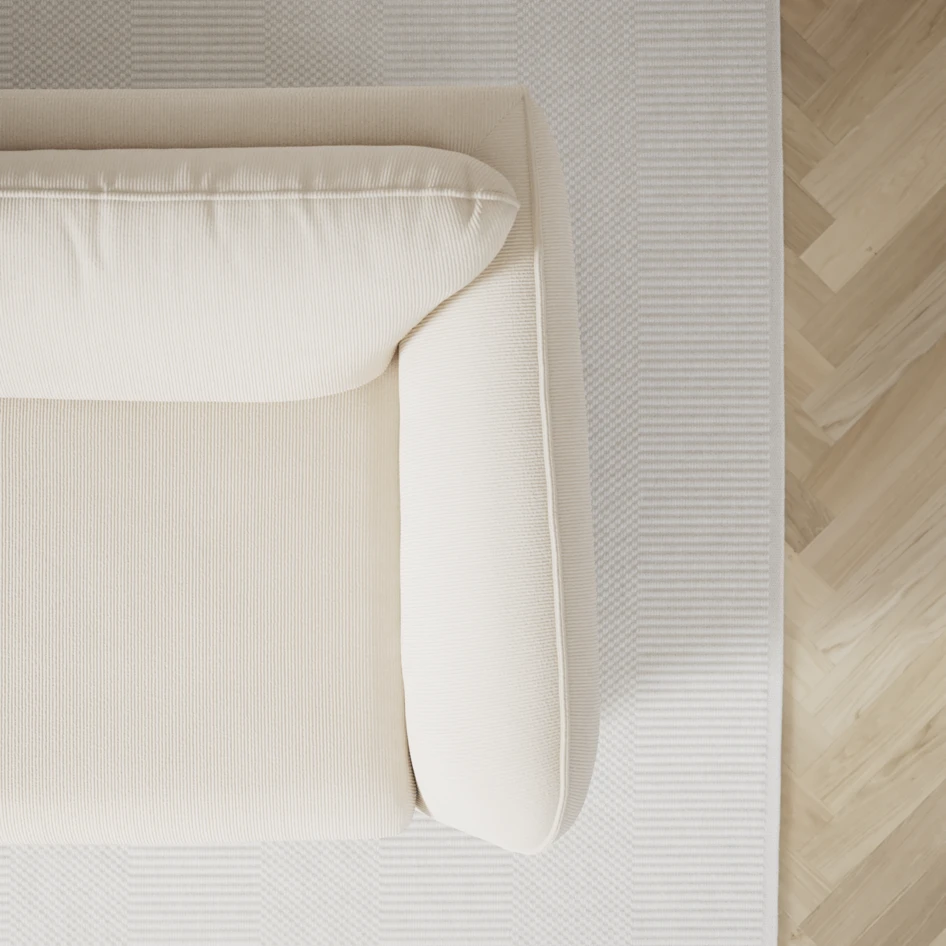 Madison Lux - 3-sits soffa med schäslong höger - Beige