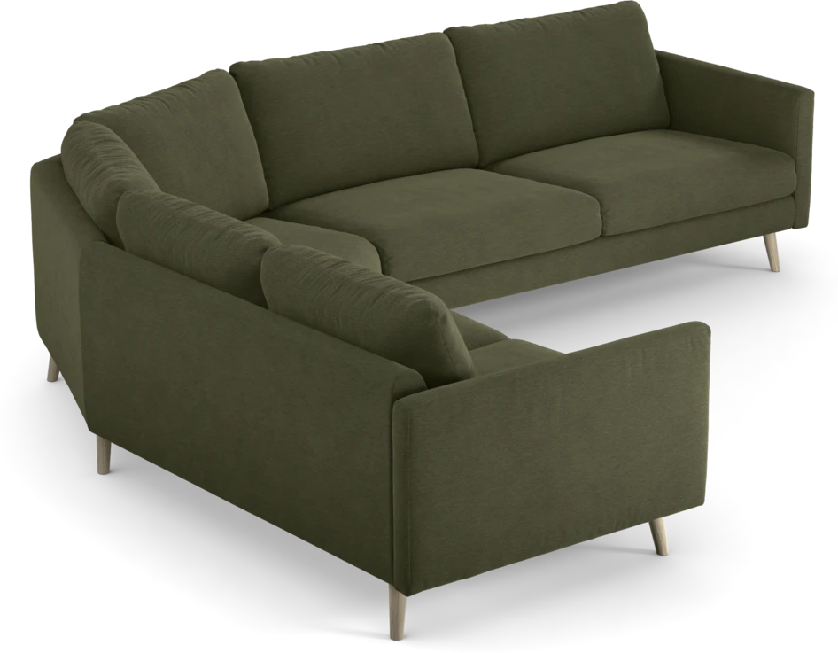 Madison Lux - Hörnsoffa 2+3-sits, hörn 2 - Grön