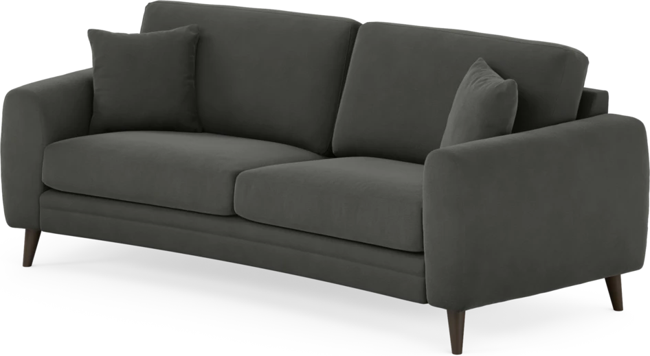 Eden - 2,5-sits soffa svängd - Grå
