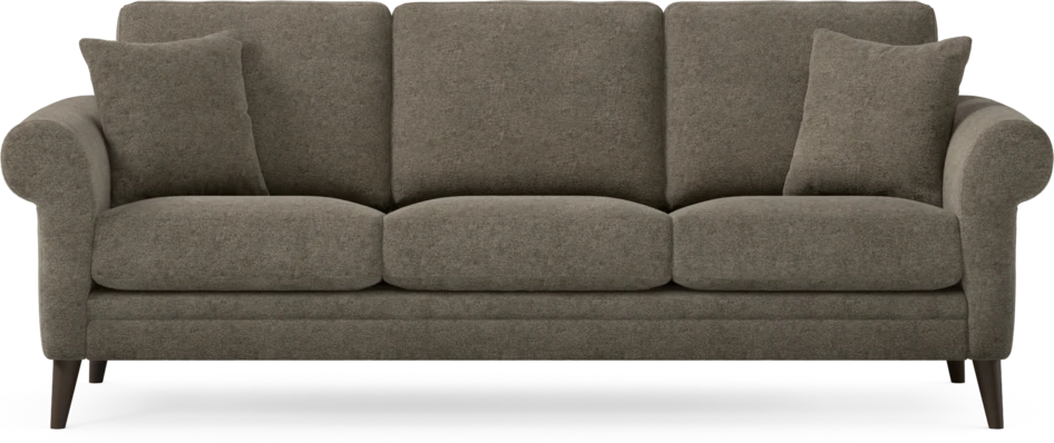 Eden - 3-sits soffa - Brun