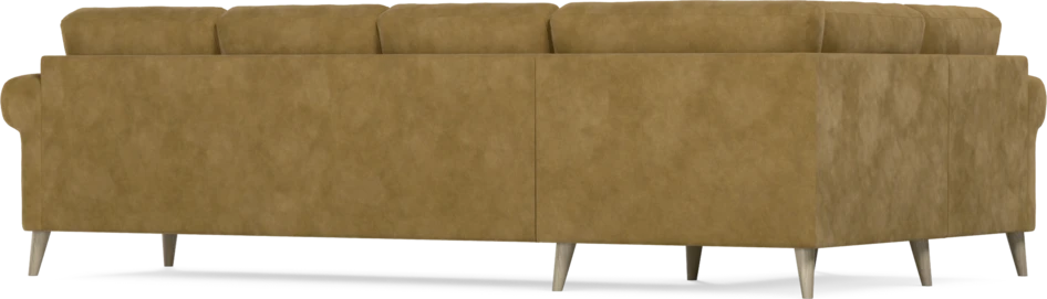 Eden - Hörnsoffa, 1+3-sits - Gul