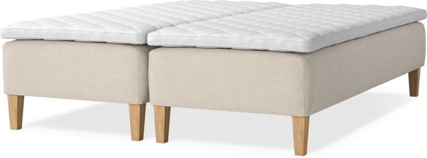 Delux Sense - Ramsäng, dubbelsäng med bäddmadrass