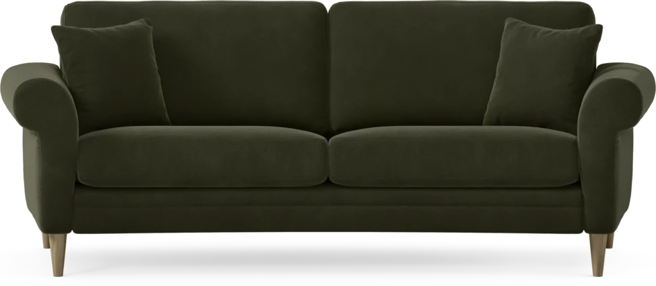 Eden - 2,5-sits soffa svängd - Grön