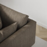 Harper - 4-sits med schäslong XL höger - Brun