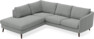 Madison - 2-sits soffa med divan vänster - Grå
