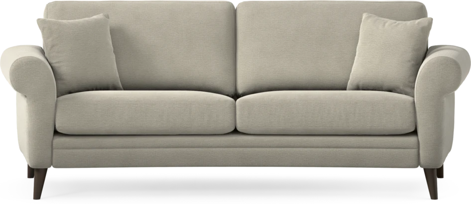Eden - 2,5-sits soffa svängd - Brun
