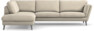 Madison Lux - 3-sits soffa med divan vänster - Beige