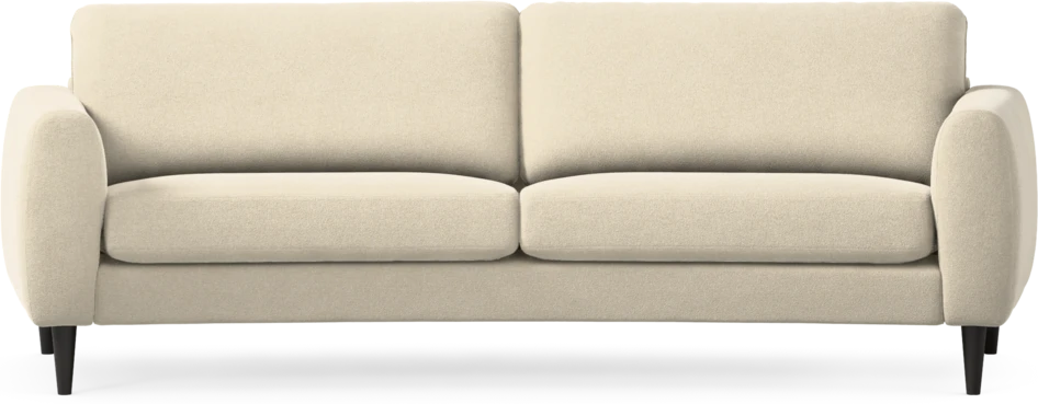Bridge - 3-sits soffa svängd - Beige