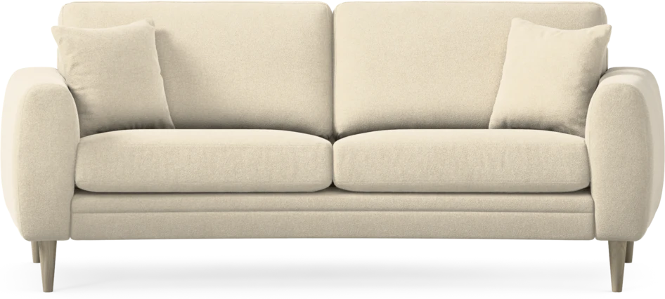 Eden - 2,5-sits soffa svängd - Beige
