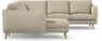 Madison Lux - Hörnsoffa med schäslong vänster - Beige