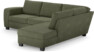 Friday - 2,5-sits soffa med divan höger - Grön