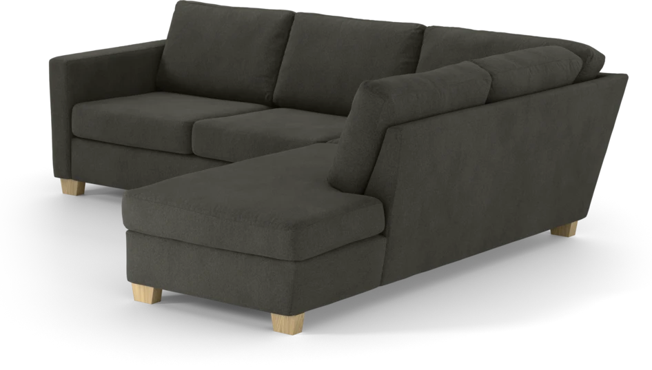 Friday - 2,5-sits soffa med divan höger - Grå